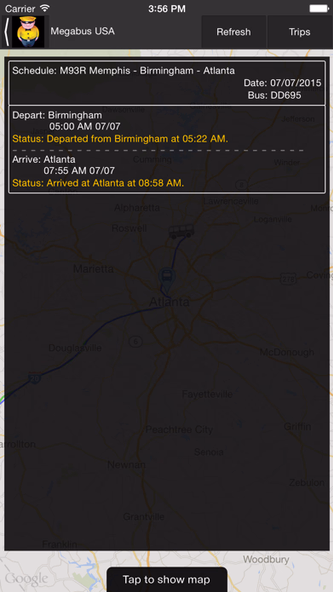 Megabus USA Screenshot 3 - AppWisp.com Megabus USA Screenshot 3 - AppWisp.com