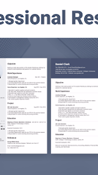 Resume Builder & CV Maker Screenshot 1 - AppWisp.com Resume Builder & CV Maker Screenshot 1 - AppWisp.com