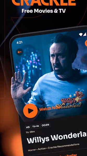 Crackle Screenshot 1 - AppWisp.com Crackle Screenshot 1 - AppWisp.com