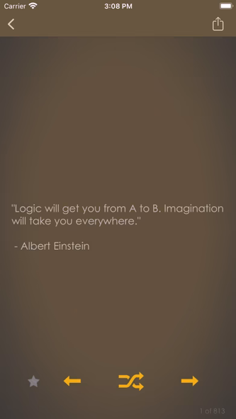 Quote Addict Screenshot 2 - AppWisp.com Quote Addict Screenshot 2 - AppWisp.com