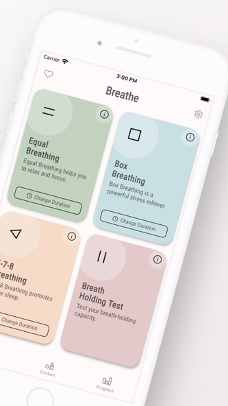 Breathe: relax & focus Screenshot 2 - AppWisp.com Breathe: relax & focus Screenshot 2 - AppWisp.com