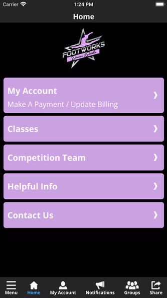 Footworks Dance Studio Screenshot 2 - AppWisp.com Footworks Dance Studio Screenshot 2 - AppWisp.com