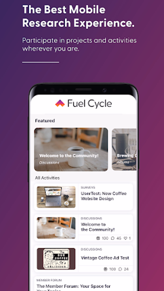 Community by Fuel Cycle Screenshot 1 - AppWisp.com Community by Fuel Cycle Screenshot 1 - AppWisp.com