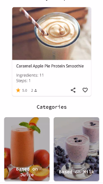 Healthy Smoothie Recipes Screenshot 1 - AppWisp.com Healthy Smoothie Recipes Screenshot 1 - AppWisp.com