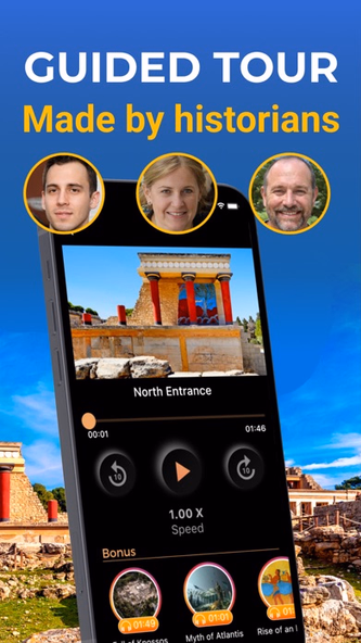 Knossos Self-Guided Tour Screenshot 2 - AppWisp.com Knossos Self-Guided Tour Screenshot 2 - AppWisp.com