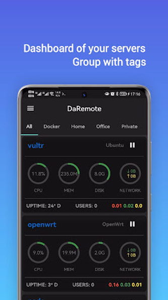 DaRemote:ssh,linux,docker,sftp Screenshot 1 - AppWisp.com DaRemote:ssh,linux,docker,sftp Screenshot 1 - AppWisp.com