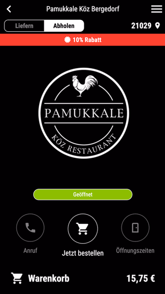 Pamukkale Köz Bergedorf Screenshot 1 - AppWisp.com Pamukkale Köz Bergedorf Screenshot 1 - AppWisp.com