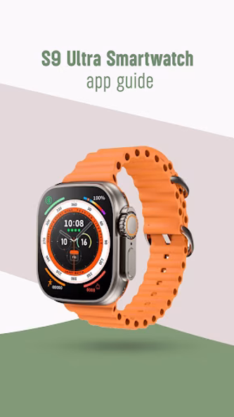 S9 Ultra Smartwatch app guide Screenshot 2 - AppWisp.com