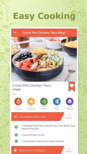Healthy Recipes Screenshot 2 - AppWisp.com Healthy Recipes Screenshot 2 - AppWisp.com