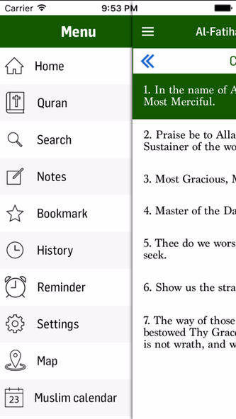 Holy Quran (Sahih International Translation) Screenshot 4 - AppWisp.com Holy Quran (Sahih International Translation) Screenshot 4 - AppWisp.com