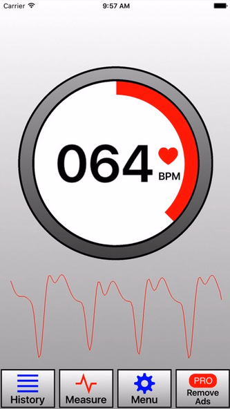 Heart Rate Monitor: HR App Screenshot 1 - AppWisp.com Heart Rate Monitor: HR App Screenshot 1 - AppWisp.com