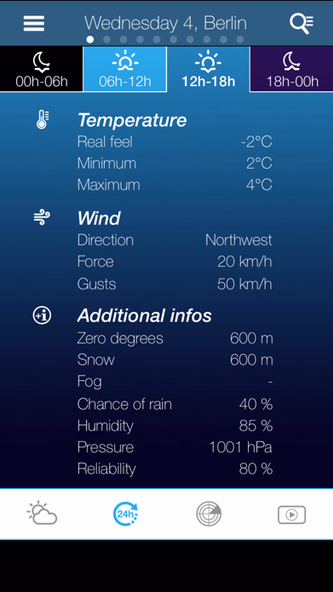 Weather for Germany Screenshot 3 - AppWisp.com Weather for Germany Screenshot 3 - AppWisp.com