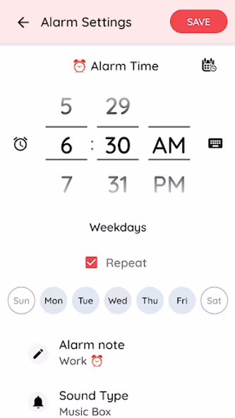 Simple Alarm Clock+Night Clock Screenshot 2 - AppWisp.com Simple Alarm Clock+Night Clock Screenshot 2 - AppWisp.com