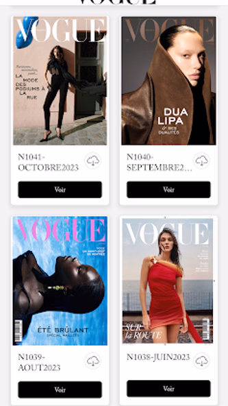 Vogue France Magazine Screenshot 2 - AppWisp.com Vogue France Magazine Screenshot 2 - AppWisp.com