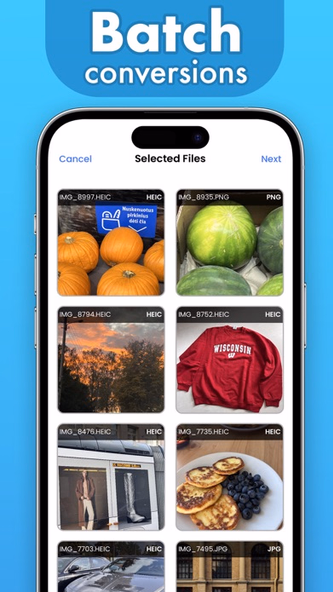 Photo & Image Converter Screenshot 2 - AppWisp.com Photo & Image Converter Screenshot 2 - AppWisp.com