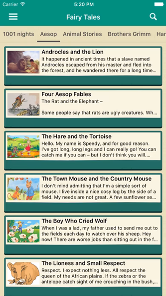 Audio bedtime Stories Saga Screenshot 1 - AppWisp.com Audio bedtime Stories Saga Screenshot 1 - AppWisp.com