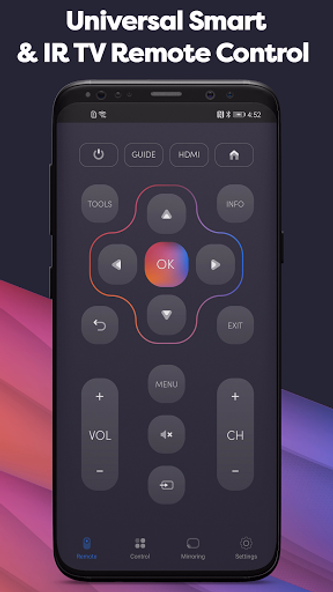 Universal TV Remote Control Screenshot 1 - AppWisp.com Universal TV Remote Control Screenshot 1 - AppWisp.com