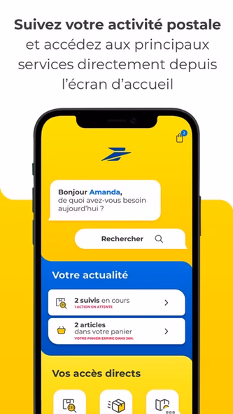 La Poste – Colis & courrier Screenshot 3 - AppWisp.com La Poste – Colis & courrier Screenshot 3 - AppWisp.com