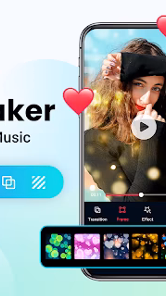 Video Maker With Music & Photo Screenshot 1 - AppWisp.com Video Maker With Music & Photo Screenshot 1 - AppWisp.com