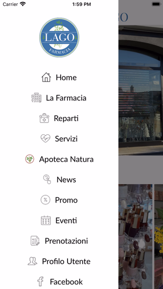 Farmacia Dott.ssa Lago Screenshot 2 - AppWisp.com Farmacia Dott.ssa Lago Screenshot 2 - AppWisp.com