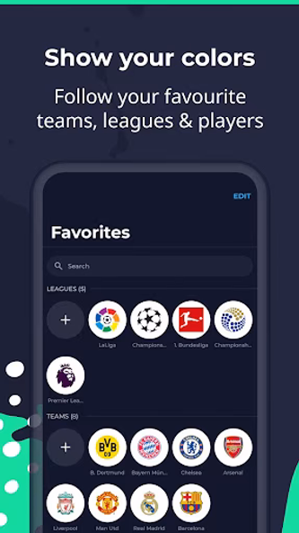 Ace Football - Soccer Scores & Screenshot 2 - AppWisp.com Ace Football - Soccer Scores & Screenshot 2 - AppWisp.com