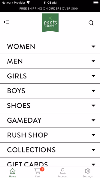 Shop Pants Store Screenshot 2 - AppWisp.com Shop Pants Store Screenshot 2 - AppWisp.com