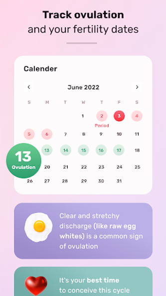 Period and Ovulation Tracker Screenshot 4 - AppWisp.com Period and Ovulation Tracker Screenshot 4 - AppWisp.com