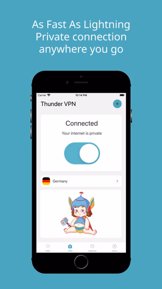 Thunder VPN: VPN Fast & Secure Screenshot 2 - AppWisp.com Thunder VPN: VPN Fast & Secure Screenshot 2 - AppWisp.com