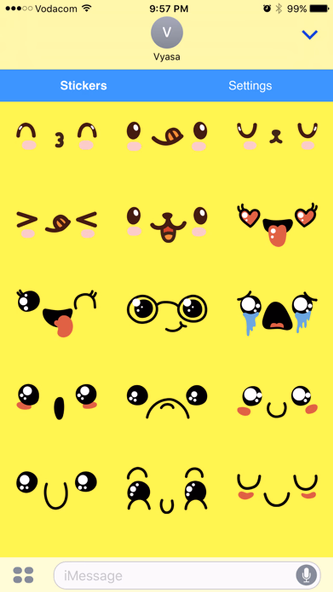 Kawaii Emoji - Cute Emoticon Stickers for Texting Screenshot 4 - AppWisp.com Kawaii Emoji - Cute Emoticon Stickers for Texting Screenshot 4 - AppWisp.com