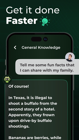 SuperGPT ⋆ AI Chatbot & Writer Screenshot 2 - AppWisp.com SuperGPT ⋆ AI Chatbot & Writer Screenshot 2 - AppWisp.com