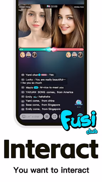 Fusi Club-Live Video Party Screenshot 4 - AppWisp.com Fusi Club-Live Video Party Screenshot 4 - AppWisp.com