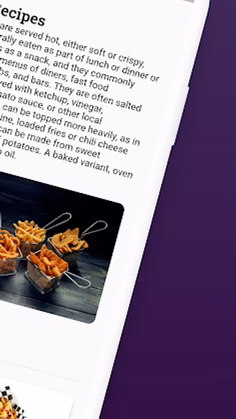 Fries Recipes Screenshot 2 - AppWisp.com