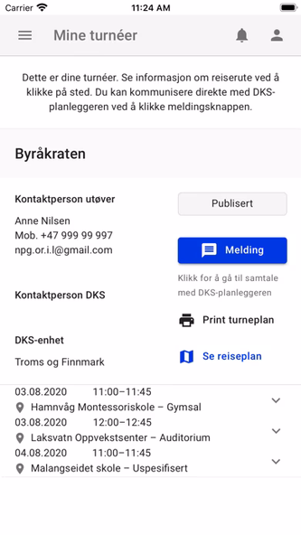 DKS utøver Screenshot 3 - AppWisp.com DKS utøver Screenshot 3 - AppWisp.com