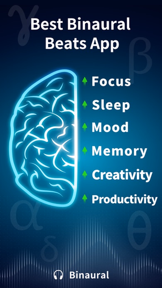 Binaural Beats: Sleep & Focus Screenshot 1 - AppWisp.com Binaural Beats: Sleep & Focus Screenshot 1 - AppWisp.com