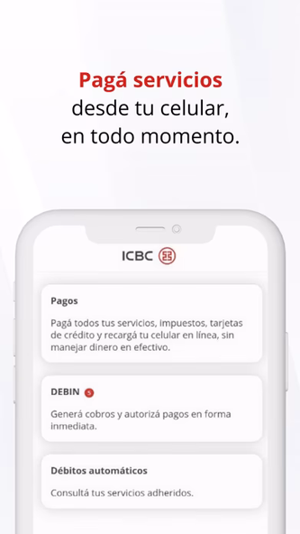 ICBC Mobile Banking(Argentina) Screenshot 2 - AppWisp.com ICBC Mobile Banking(Argentina) Screenshot 2 - AppWisp.com