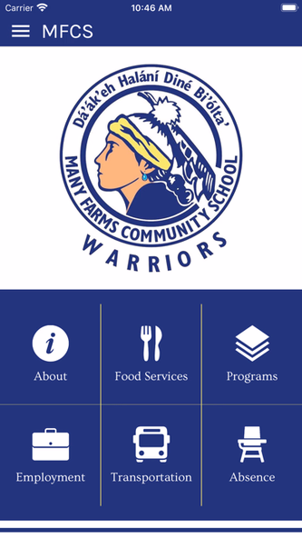 Many Farms Community School Screenshot 1 - AppWisp.com Many Farms Community School Screenshot 1 - AppWisp.com