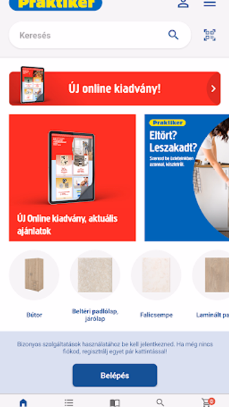 Praktiker Magyarország Screenshot 1 - AppWisp.com Praktiker Magyarország Screenshot 1 - AppWisp.com