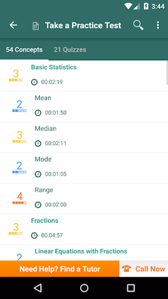 Basic Arithmetic Practice Screenshot 2 - AppWisp.com Basic Arithmetic Practice Screenshot 2 - AppWisp.com