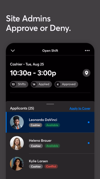 Shyft - Shift Swap, Schedule Screenshot 3 - AppWisp.com Shyft - Shift Swap, Schedule Screenshot 3 - AppWisp.com