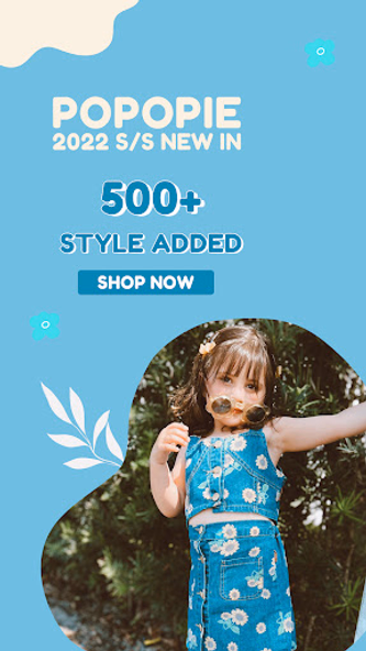 Popopie - Kids' Clothing Screenshot 1 - AppWisp.com Popopie - Kids' Clothing Screenshot 1 - AppWisp.com