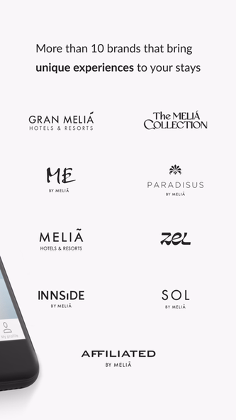 Meliá: Book hotels and resorts Screenshot 2 - AppWisp.com Meliá: Book hotels and resorts Screenshot 2 - AppWisp.com