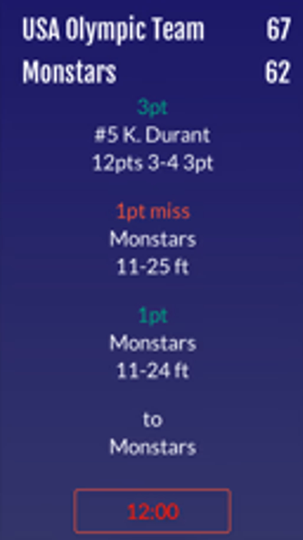 Easy Stats for Basketball Screenshot 1 - AppWisp.com Easy Stats for Basketball Screenshot 1 - AppWisp.com