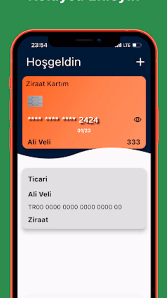 Card IBAN Wallet Screenshot 1 - AppWisp.com Card IBAN Wallet Screenshot 1 - AppWisp.com