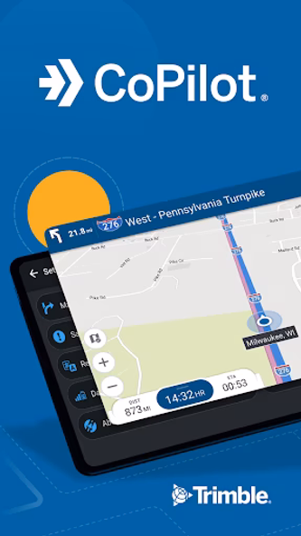 CoPilot GPS Navigation Screenshot 1 - AppWisp.com CoPilot GPS Navigation Screenshot 1 - AppWisp.com