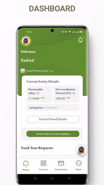 Abu Dhabi Pensions Fund Screenshot 2 - AppWisp.com Abu Dhabi Pensions Fund Screenshot 2 - AppWisp.com