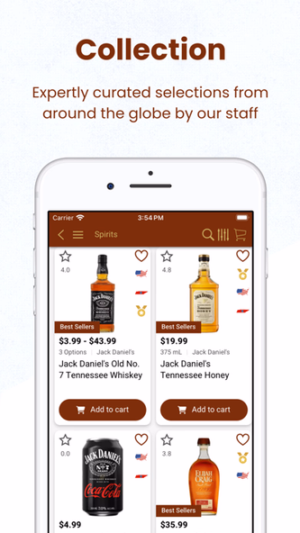 Adega Wine and Spirits Screenshot 3 - AppWisp.com Adega Wine and Spirits Screenshot 3 - AppWisp.com