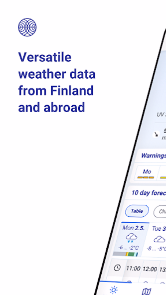 FMI Weather Screenshot 1 - AppWisp.com FMI Weather Screenshot 1 - AppWisp.com