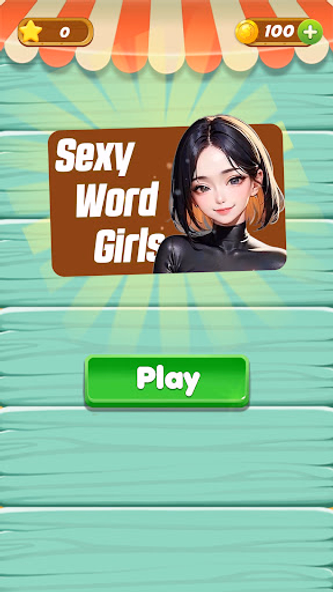Sexy word girls: line drawing Screenshot 1 - AppWisp.com