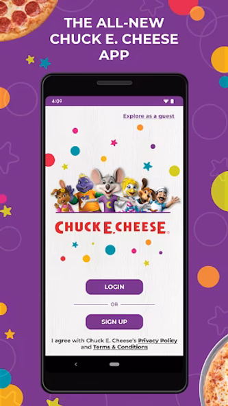 Chuck E. Cheese Screenshot 1 - AppWisp.com Chuck E. Cheese Screenshot 1 - AppWisp.com