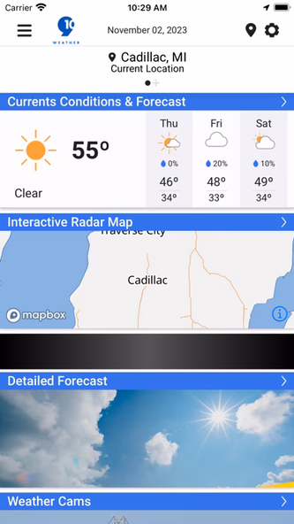 Doppler 9&10 Weather Team Screenshot 1 - AppWisp.com Doppler 9&10 Weather Team Screenshot 1 - AppWisp.com